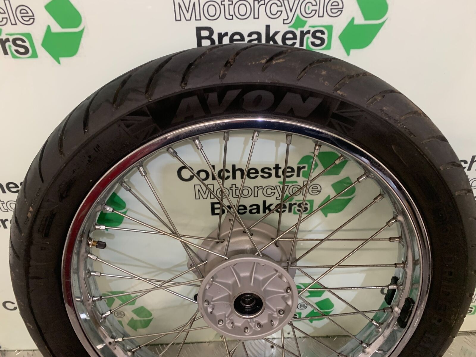 ROYAL ENFIELD 350 CLASSIC FRONT WHEEL  YEAR 2022 (STOCK 967)