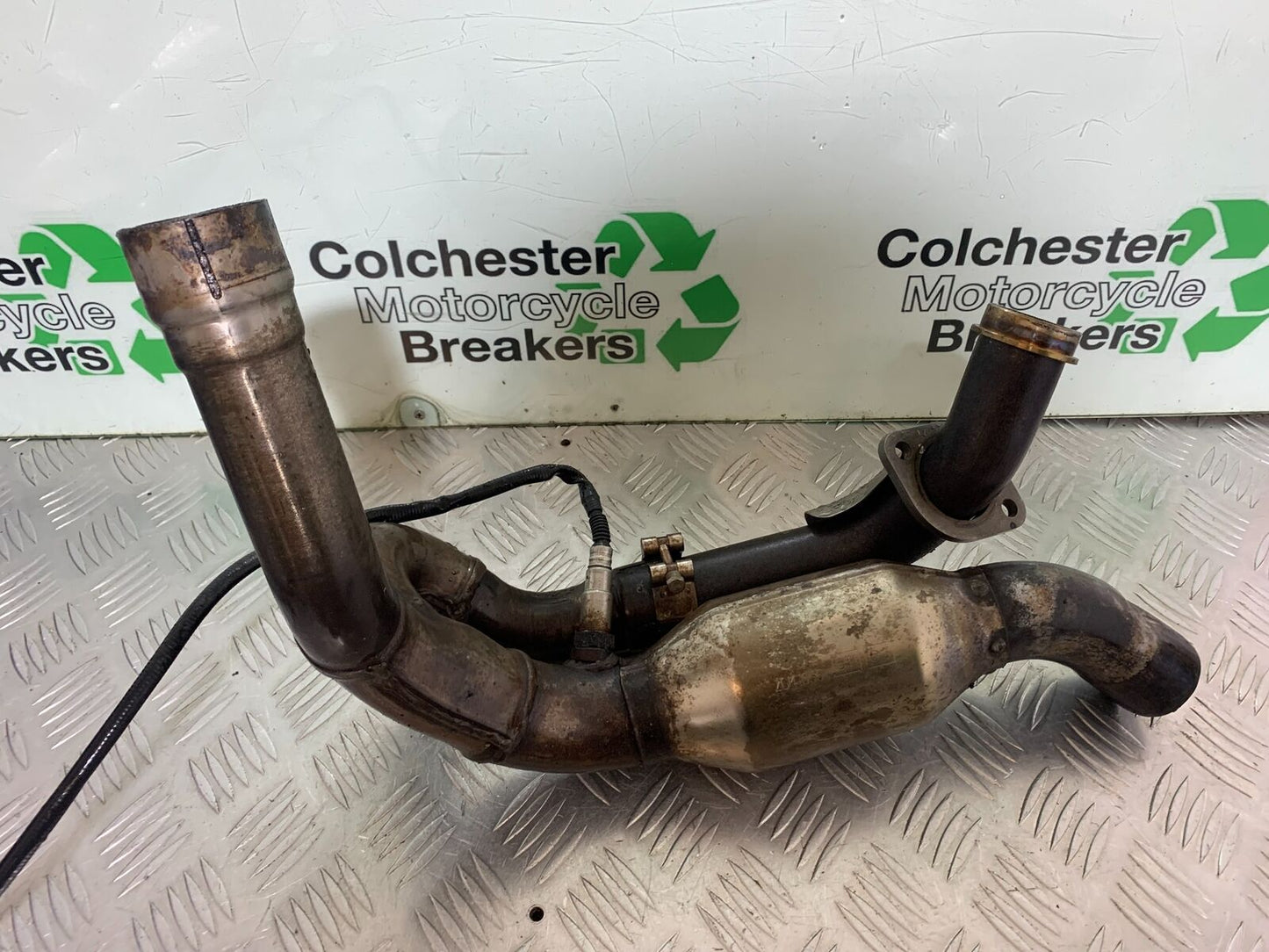 APRILIA SL750 SL 750 SHIVER EXHAUST DOWNPIPE   YEAR 2012 (CMB1074)