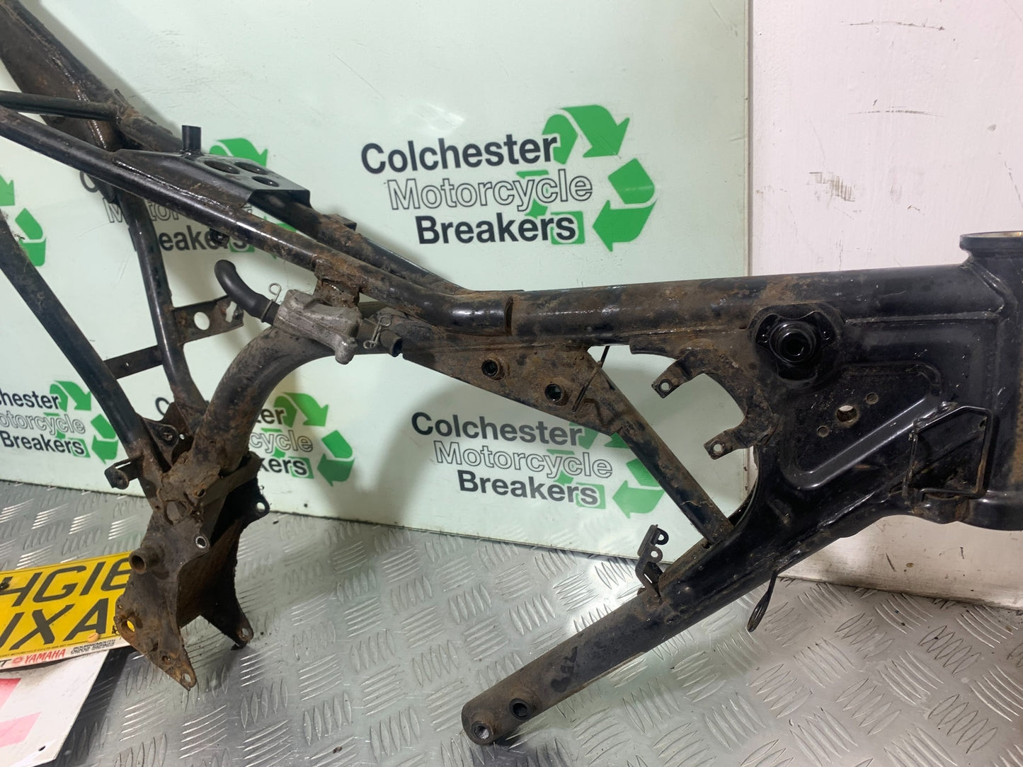 YAMAHA YBR125 YBR 125 FRAME REG LOG BOOK   YEAR 2010-2017 (CMB1163)