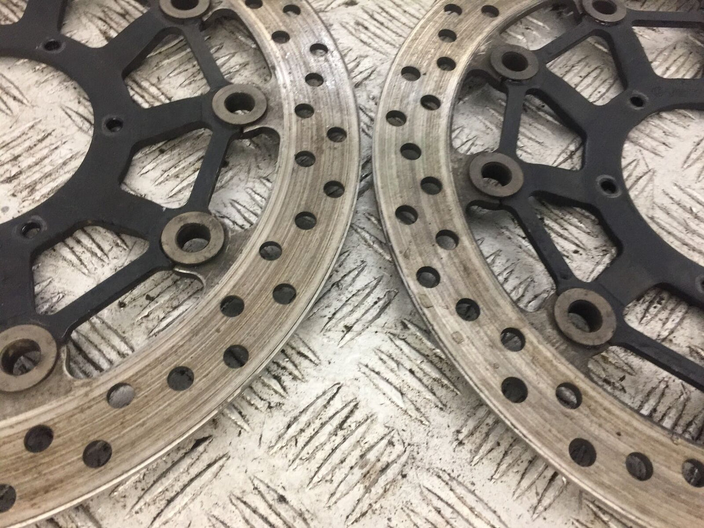 HONDA CB1000R CB 1000 R FRONT BRAKE DISCS  YEAR 2008-2016  (STOCK 715)