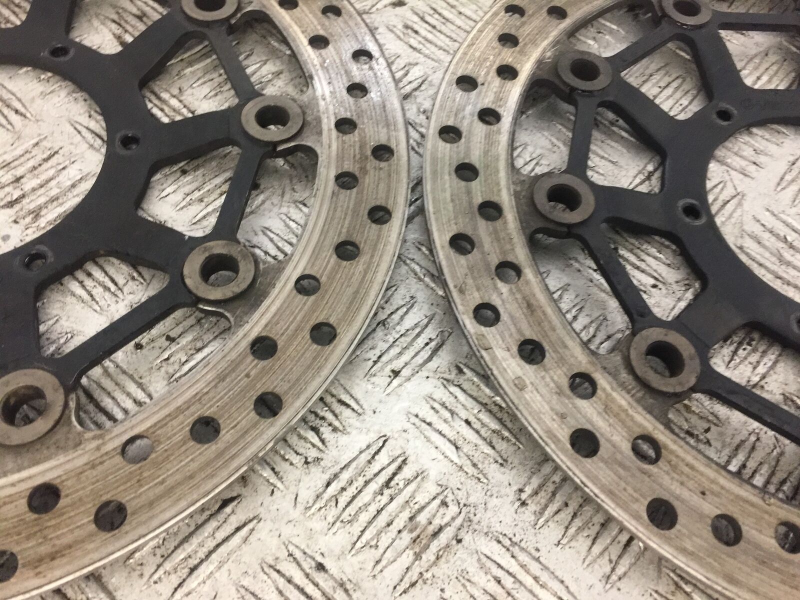 HONDA CB1000R CB 1000 R FRONT BRAKE DISCS  YEAR 2008-2016  (STOCK 715)