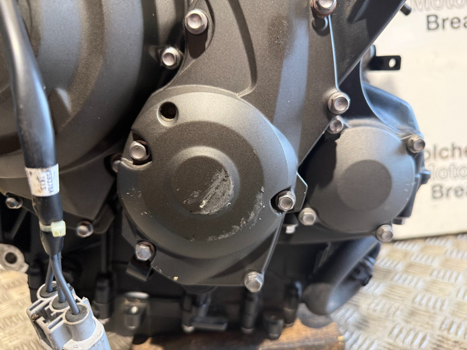 TRIUMPH TRIDENT 660 ENGINE YEAR 2021-2024 (CMB1295) - ONLY 2,700 MILES!