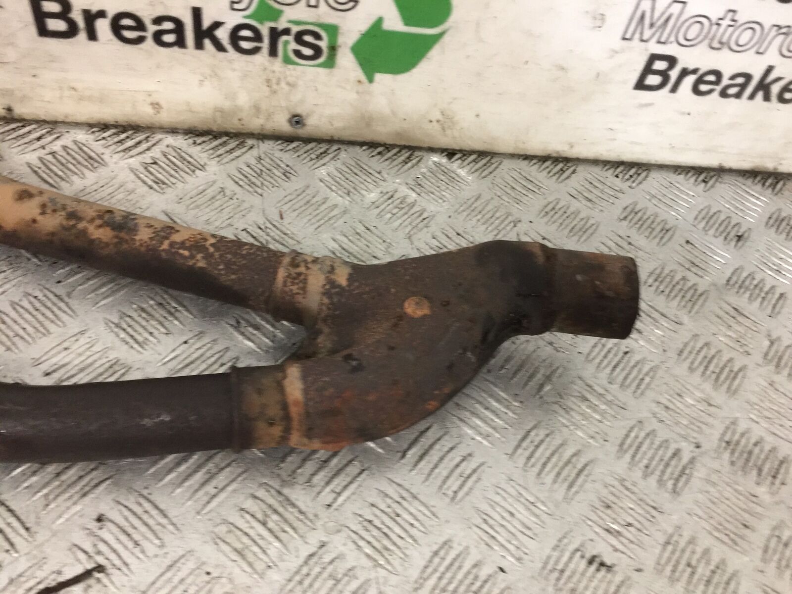 SUZUKI GS500 GS 500 EXHAUST DOWNPIPES  YEAR 2004-09 (STOCK 882)