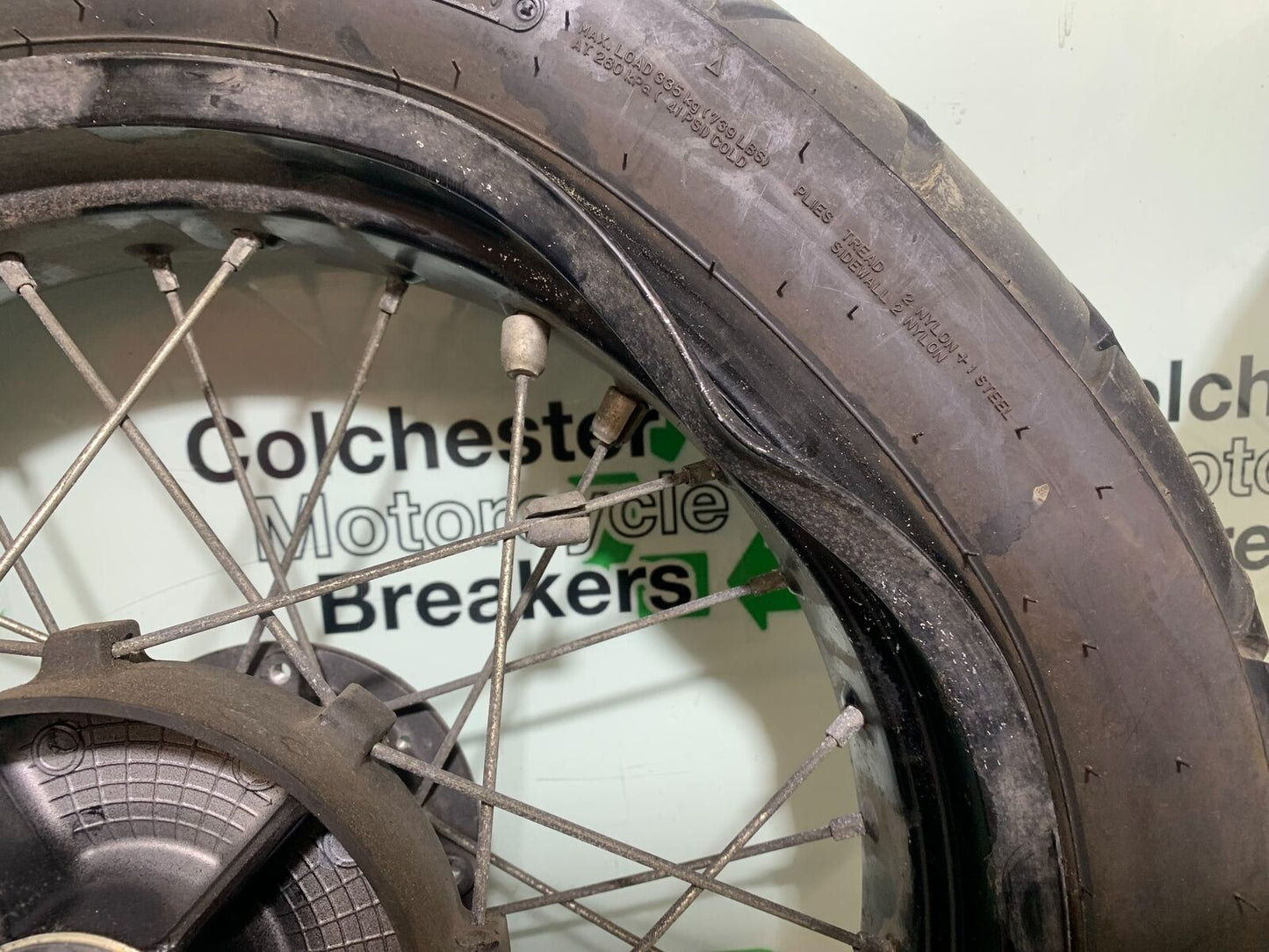 HONDA CRF1000 (DCT) AFRICA TWIN WHEELS (DAMAGED) YEAR 2017 (CMB1030)