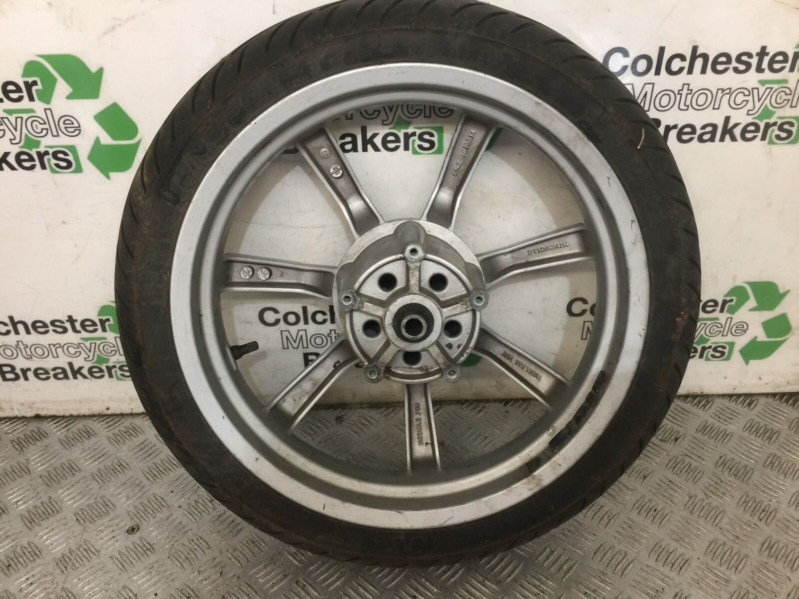 PEUGEOT GEOPOLIS 125 FRONT WHEEL  YEAR 2011  (STOCK 887)