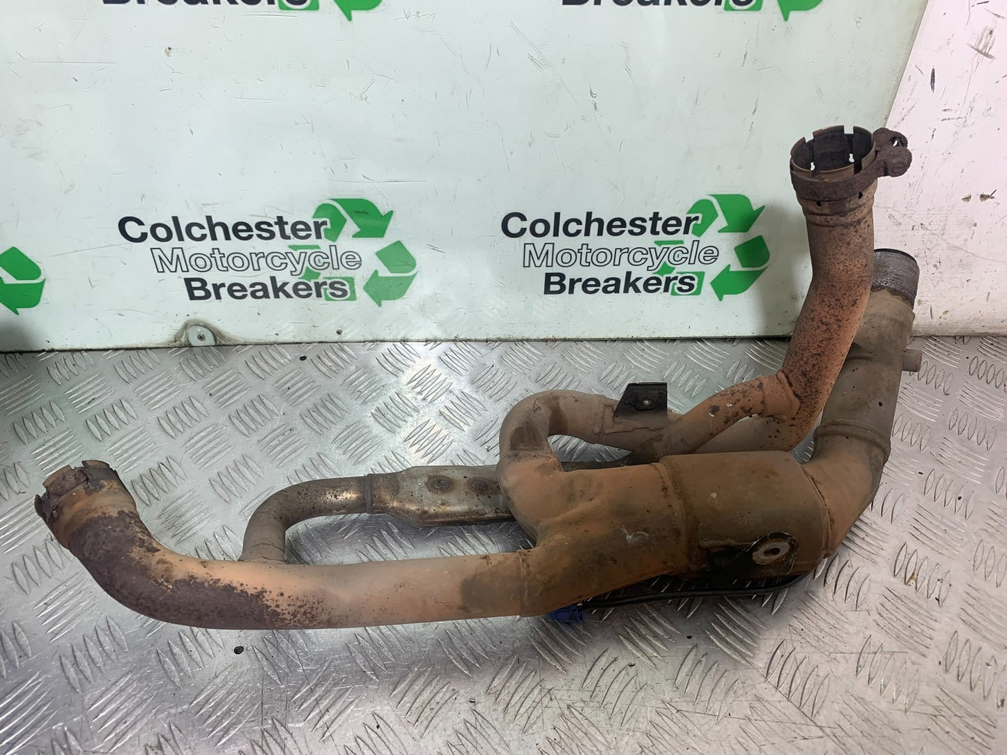 SUZUKI DL1000 V-STROM EXHAUST DOWNPIPES   YEAR 2014-2019 (CMB1325)