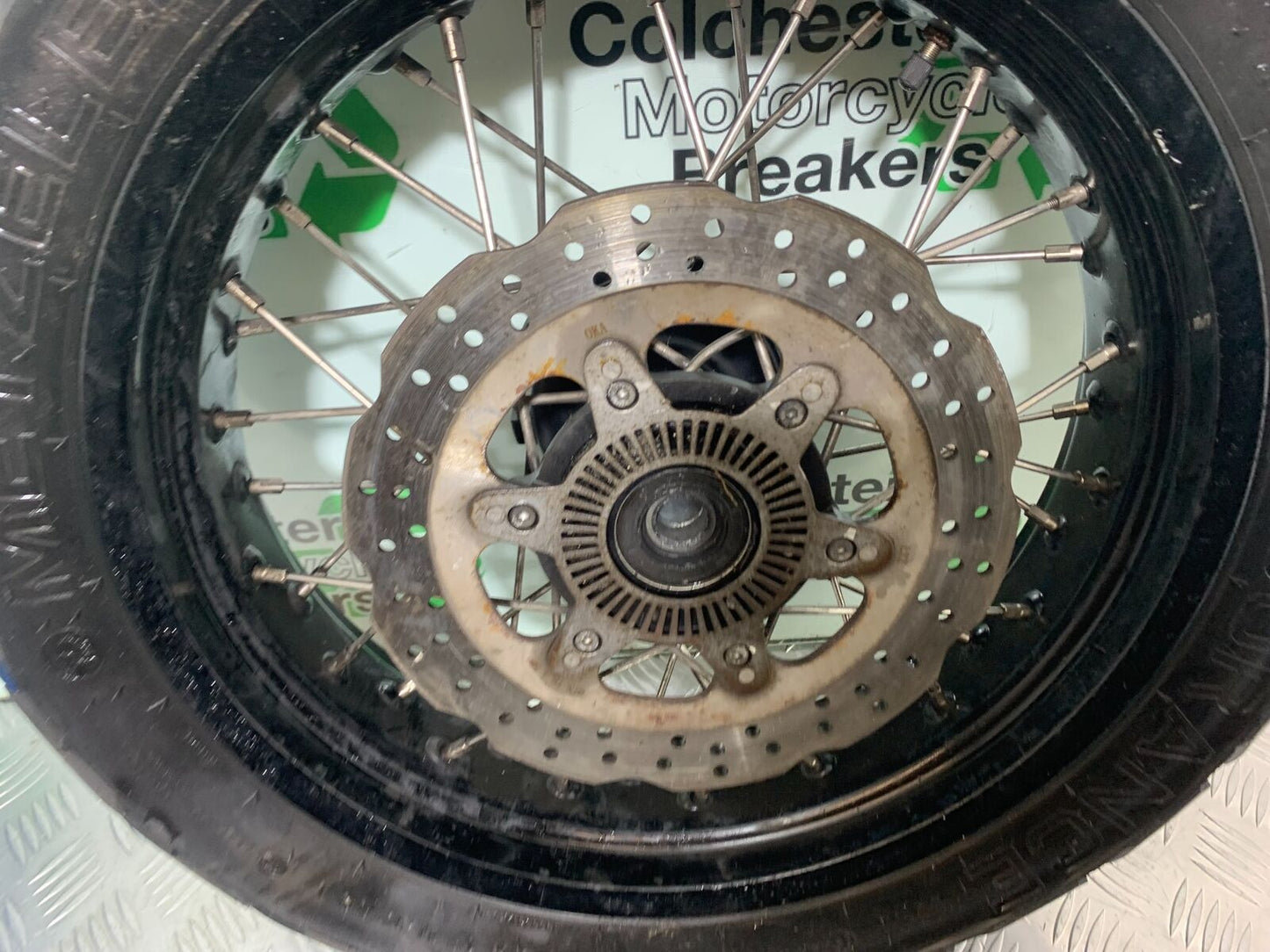 BENELLI LEONCINO 500 TRIAL REAR WHEEL  YEAR 2020 (CMB1106)