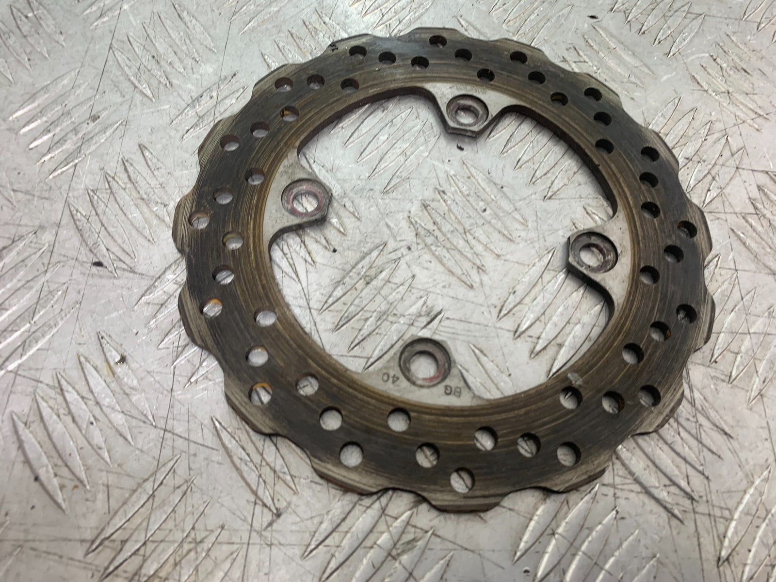KAWASAKI ZX10R ZX10 R REAR BRAKE DISC   2008-2010 (CMB1206)