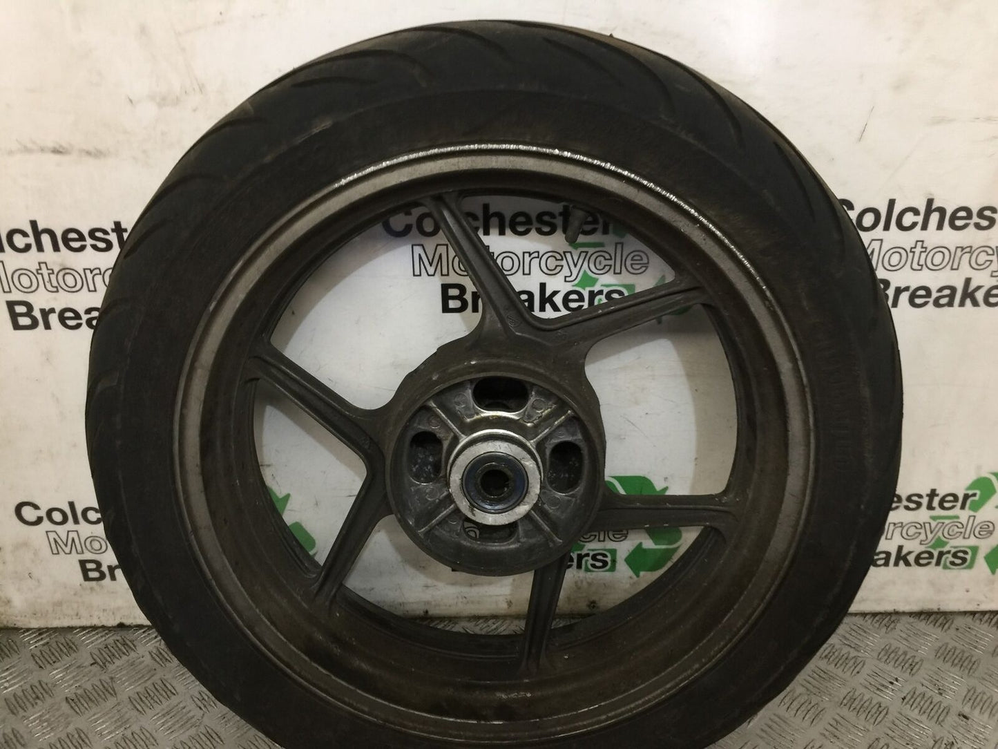 KAWASAKI ER6 F REAR WHEEL  YEAR 2006-2008 (STOCK 873)