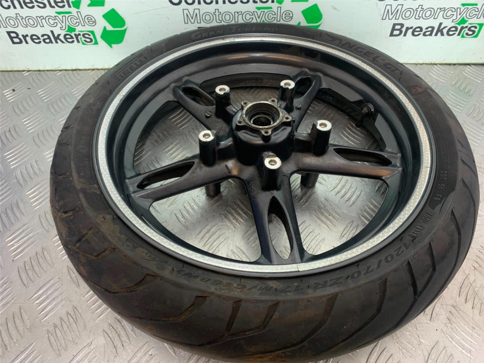 TRIUMPH 1050 SPRINT ST FRONT WHEEL  2003-2011 (CMB1285)