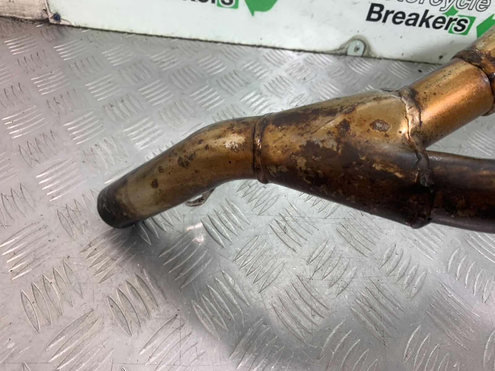 YAMAHA FZS600 FAZER 600 EXHAUST DOWNPIPES  YEAR 1998-2001 (CMB1267)