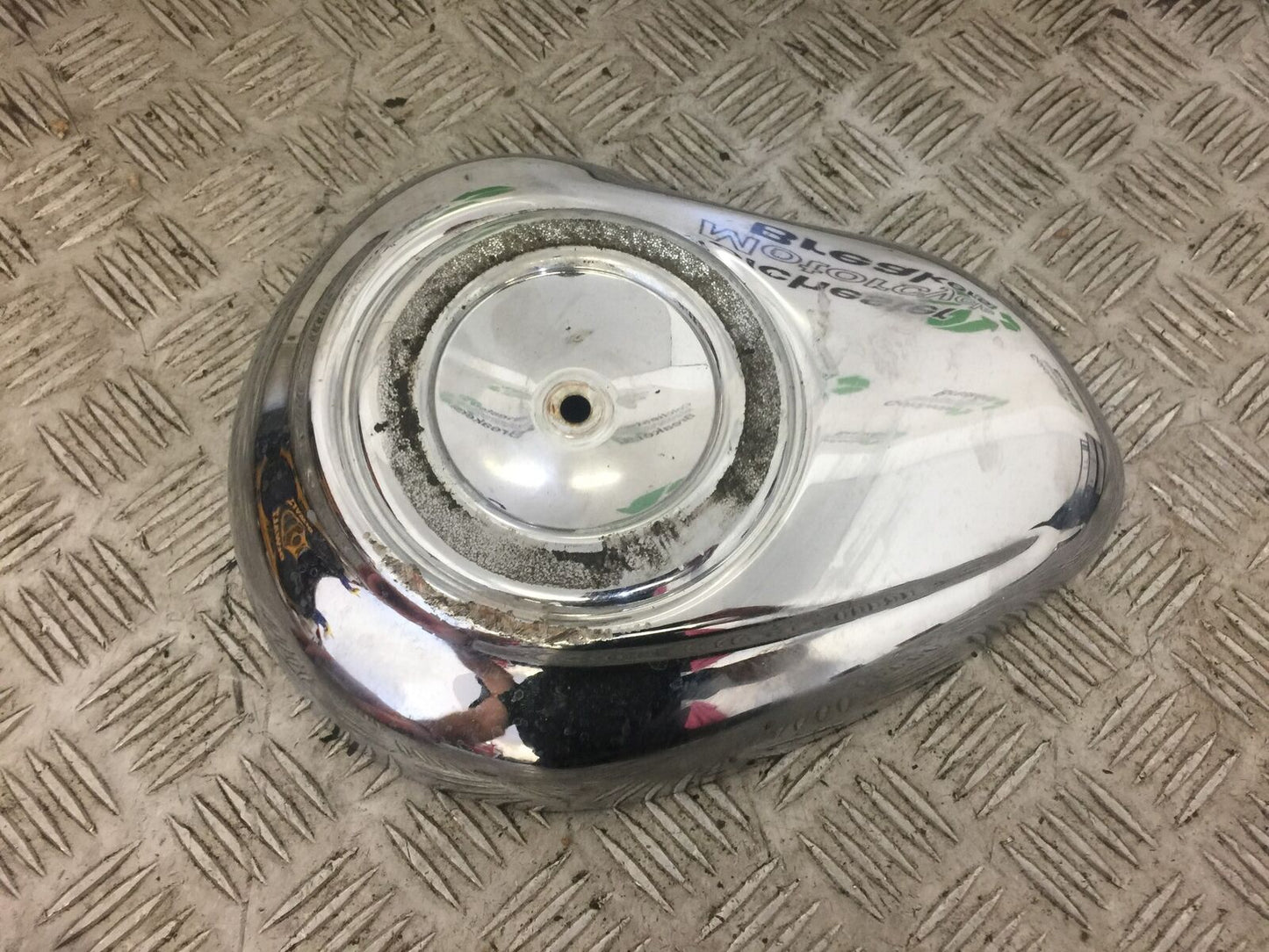 HARLEY DAVIDSON FXDC DYNA SUPER GLIDE CHROME AIR BOX COVER YEAR 2012 STOCK 436