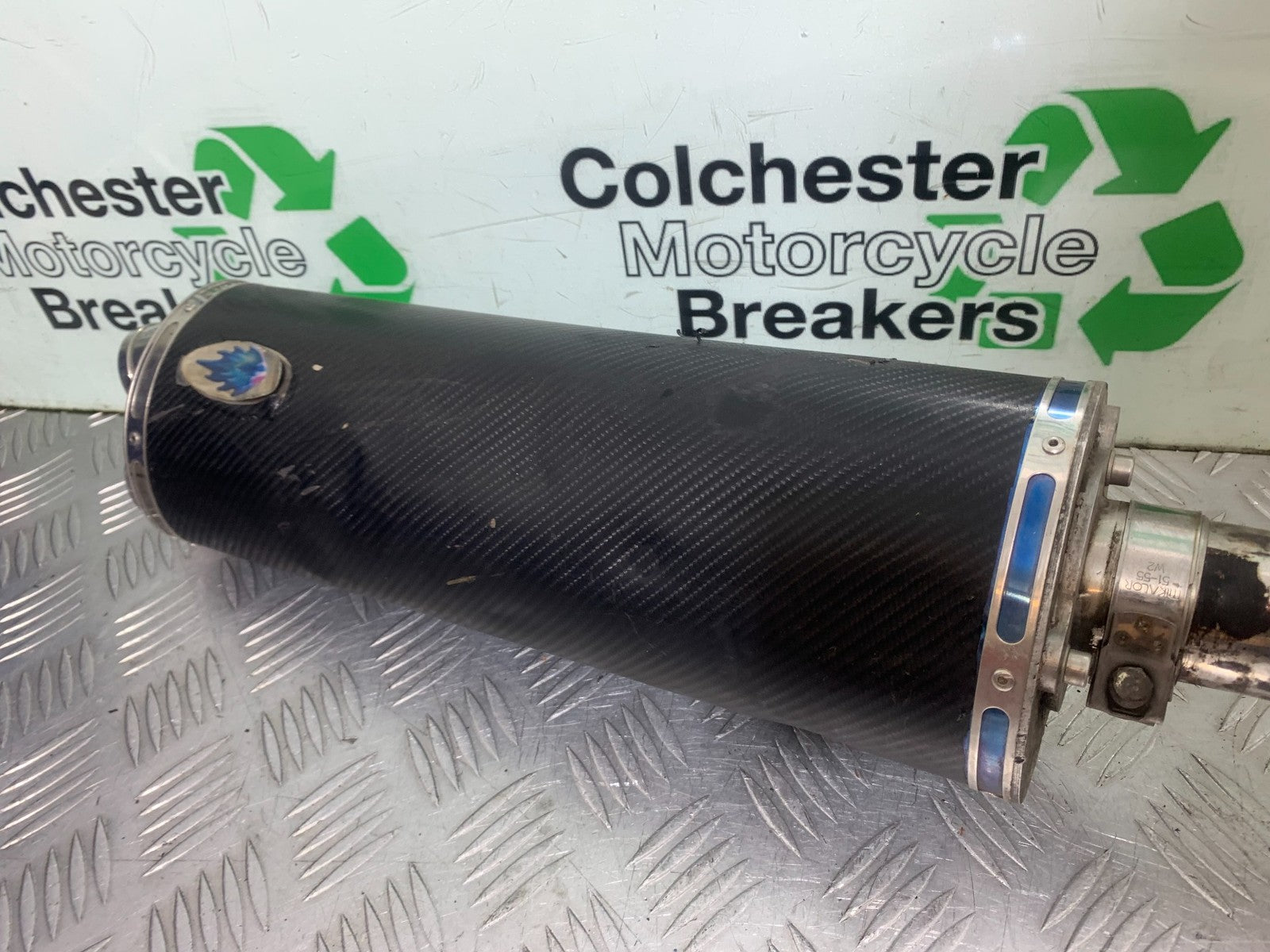 HONDA CBF600 CBF 600 BLUE FLAME SILENCER  YEAR 2004-07  (CMB1305)