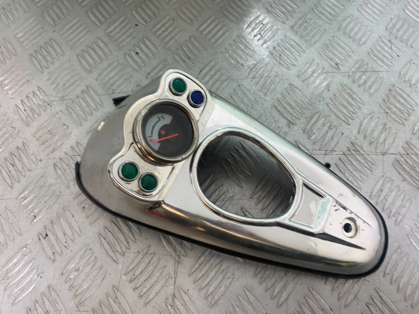 PIONEER NEVADA XF125 CHROME TANK COVER   YEAR 2009 (CMB1214)