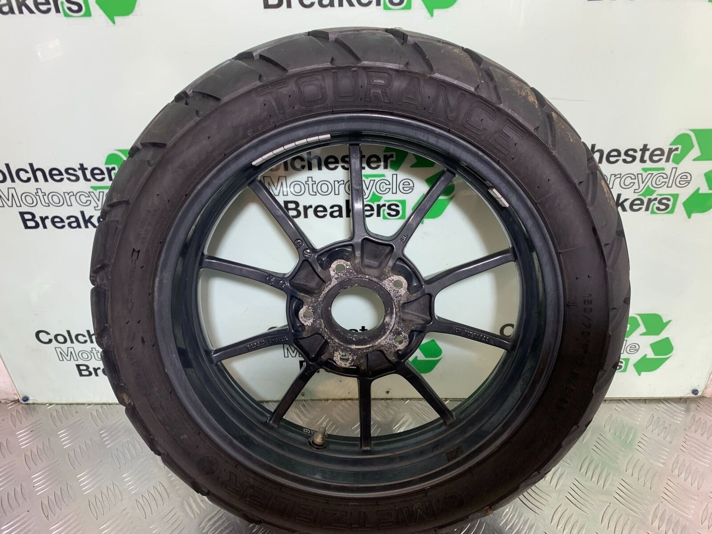 TRIUMPH TIGER 1200 EXPLORER REAR WHEEL  YEAR  2012-2015 (STOCK 992)