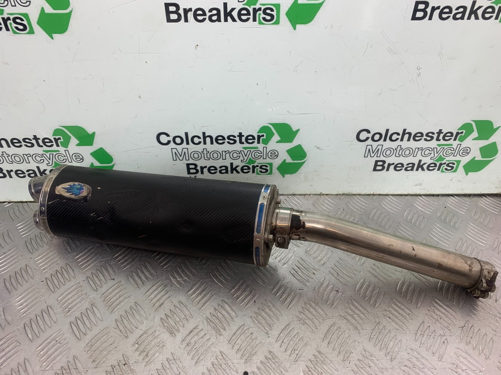 HONDA CBF600 CBF 600 BLUE FLAME SILENCER  YEAR 2004-07  (CMB1305)