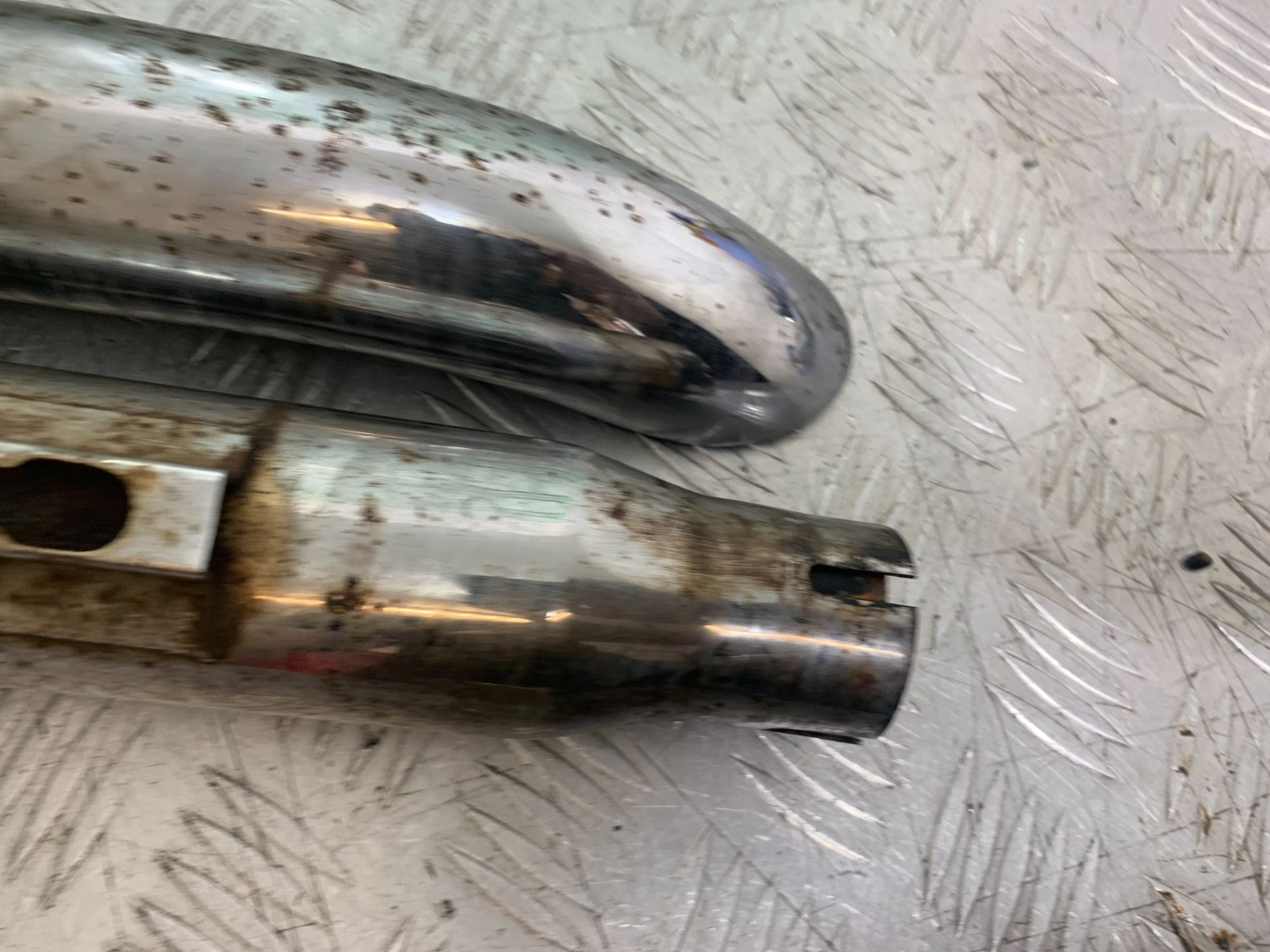 HONDA VT700 VT 700 SHADOW AFTERMARKET SILENCERS   YEAR 1984-85 (CMB1328)