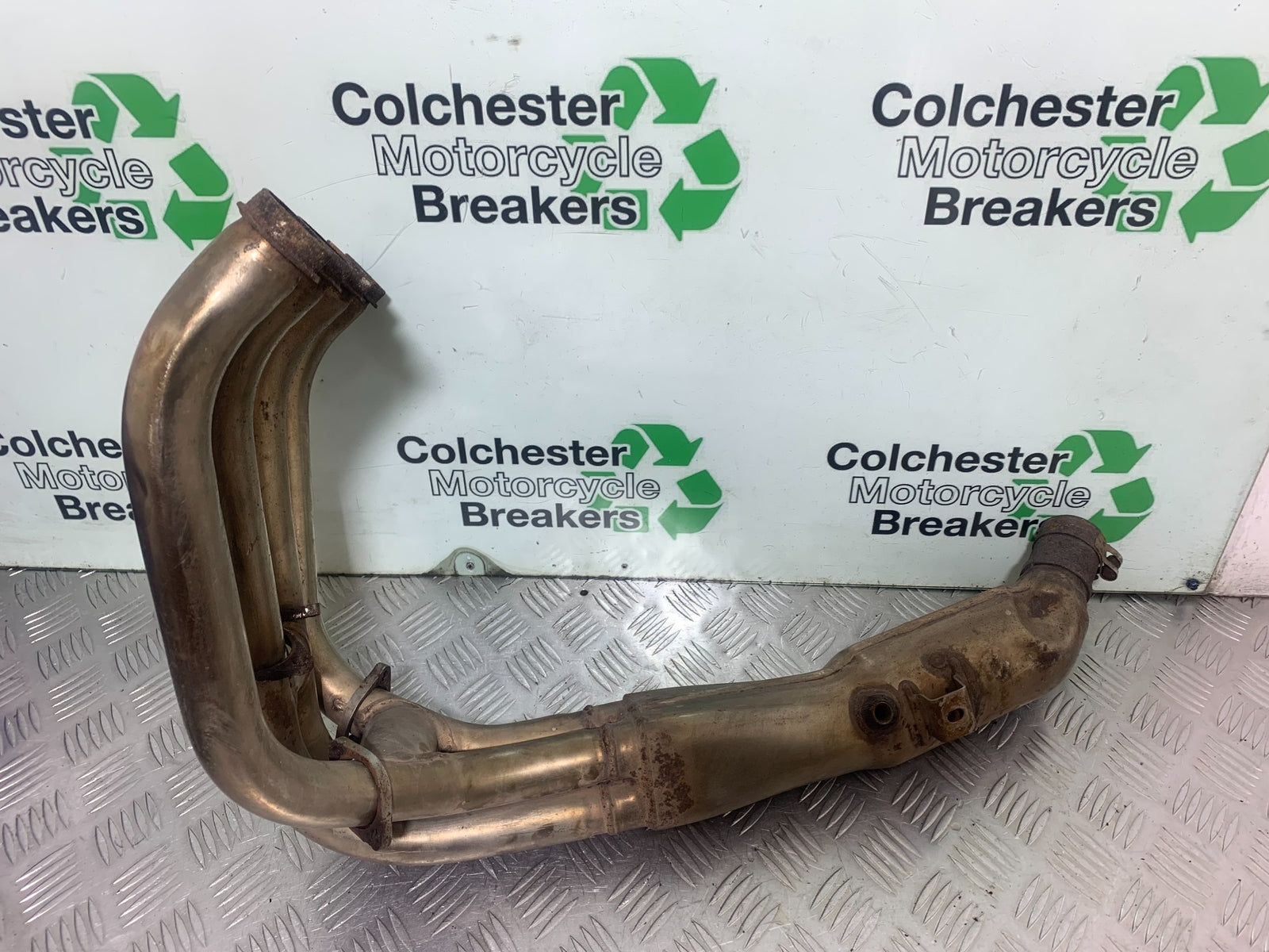 SUZUKI GSF650 GSF 650 EXHAUST DOWNPIPES   YEAR 2007-2009  (CMB1161)