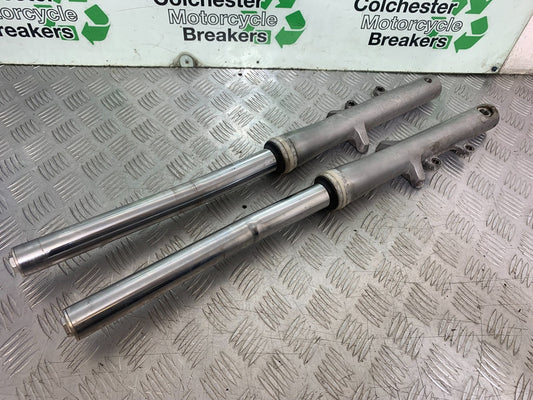 YAMAHA XVS 1300 MIDNIGHT STAR FORKS (BENT SOLD AS PARTS) YEAR 2007-16 (CMB1200)