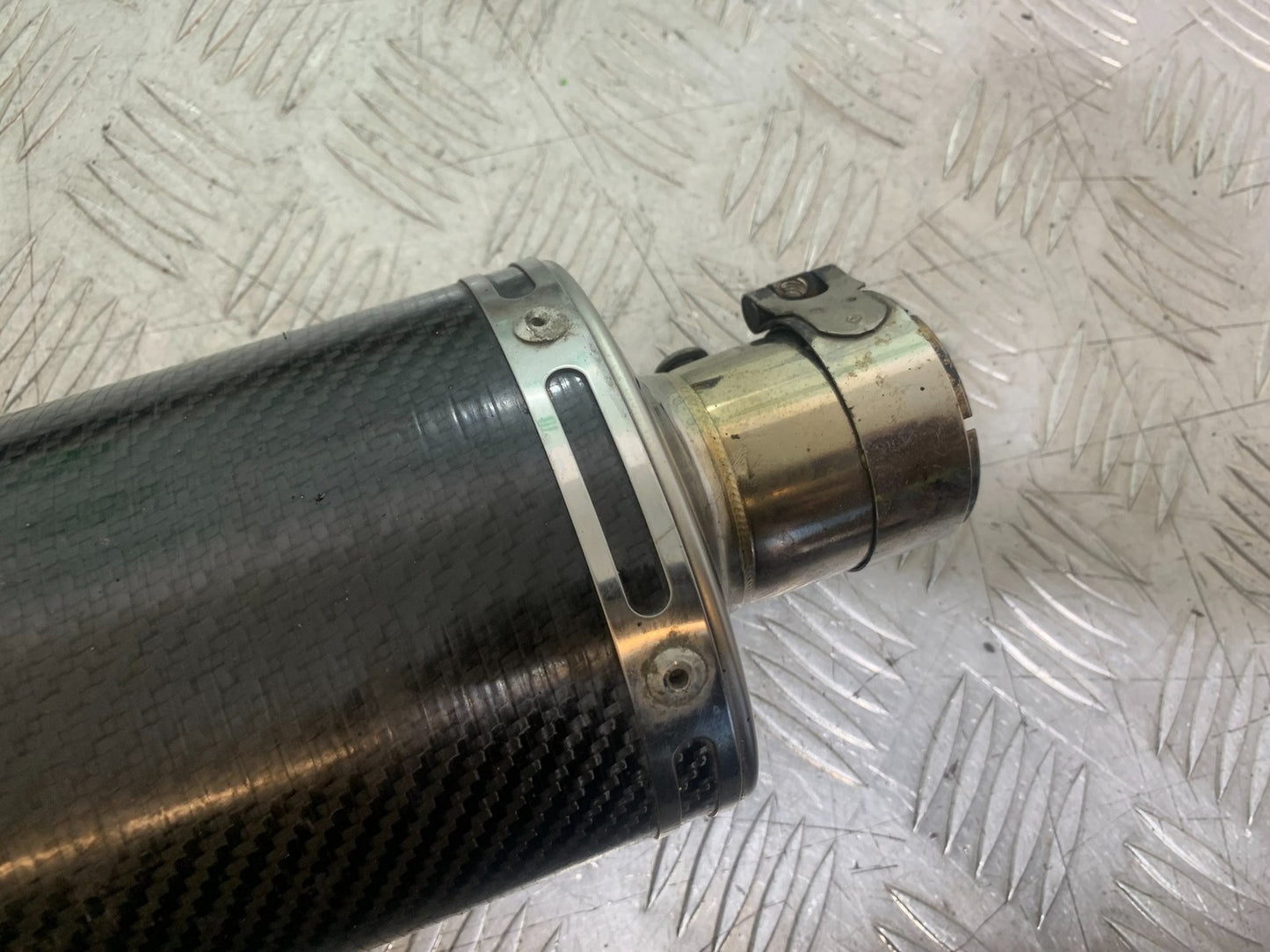 KAWASAKI ZX9R ZX9 E1 CARBON RACE SILENCER   YEAR 2000-01 (CMB1171)