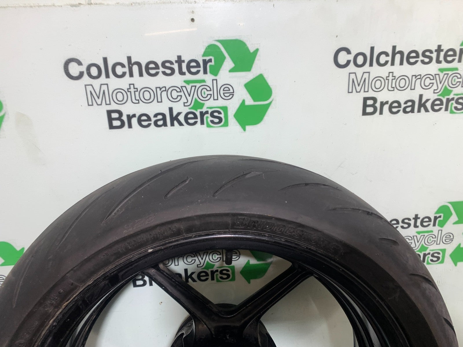KAWASAKI Z1000 SX REAR WHEEL (GOOD TYRE) YEAR 2014-16 (CMB1264)