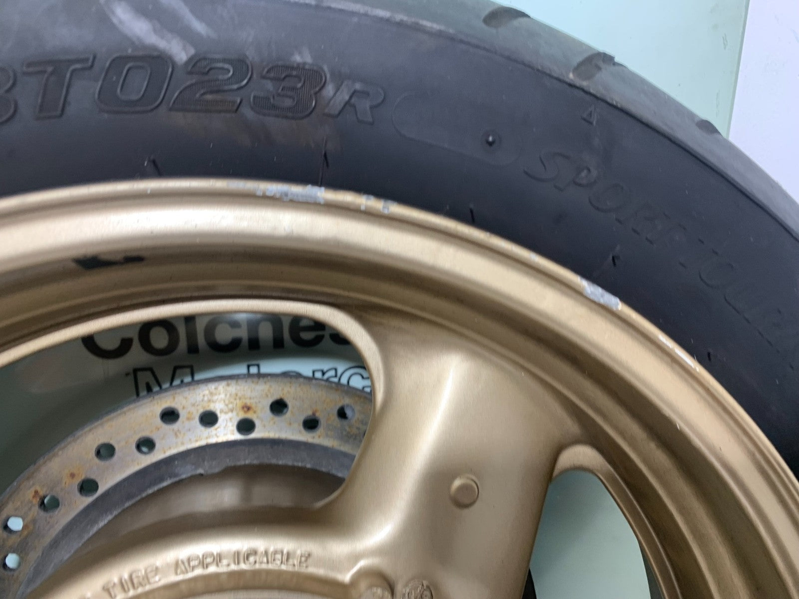 HONDA ST1100 PAN EUROPEAN REAR WHEEL  1993-2001 (CMB1195)