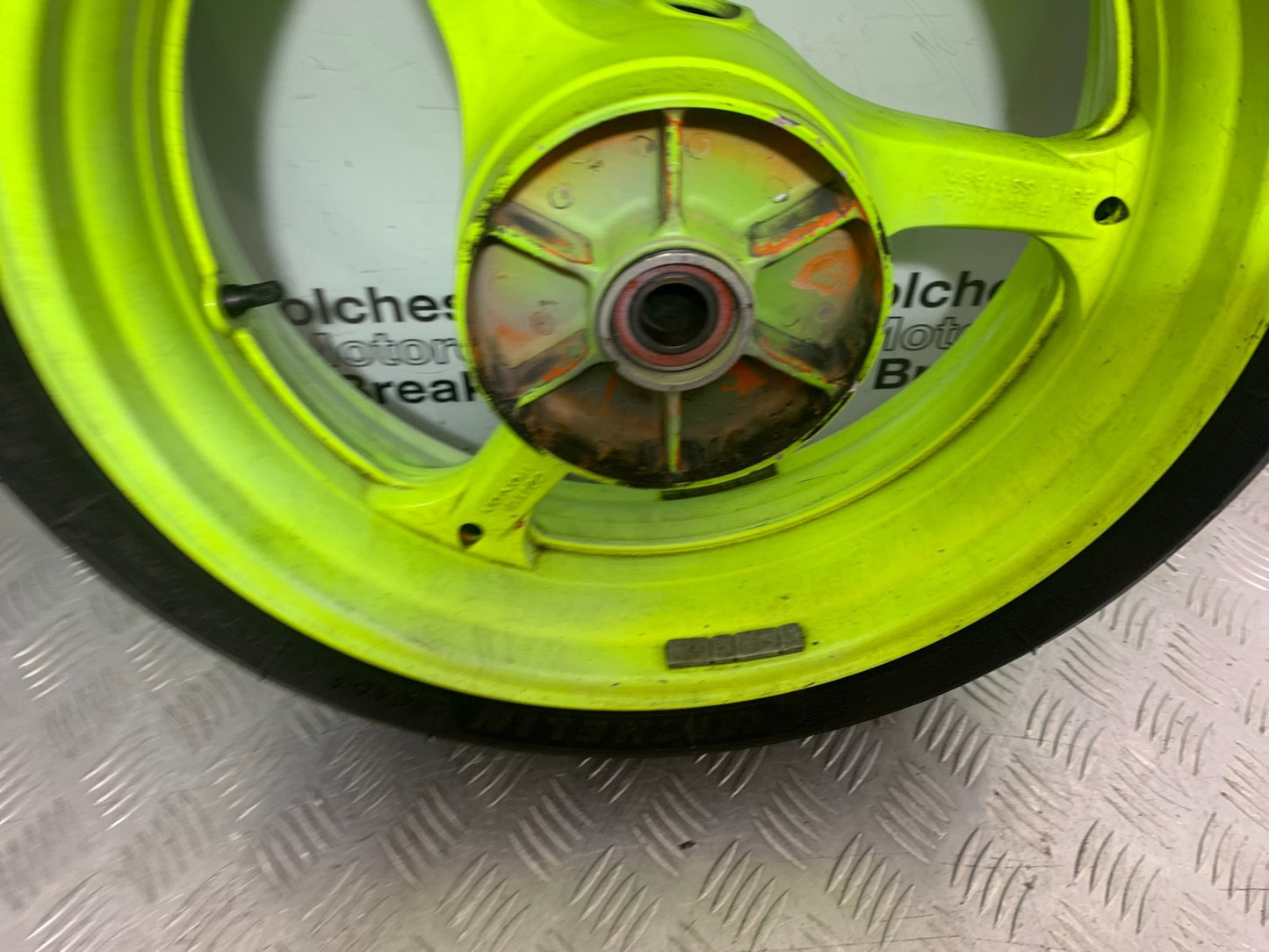 HONDA CBR1000 rr FIREBLADE REAR WHEEL YEAR 2006 (CMB1220)