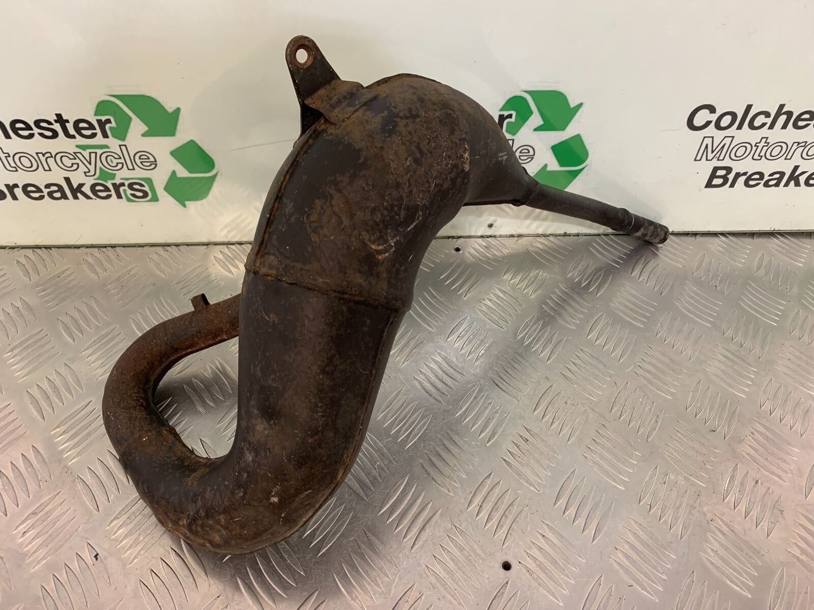 KAWASAKI KX85 KX 85 EXHAUST DOWNPIPE  YEAR 2004 (STOCK 985)