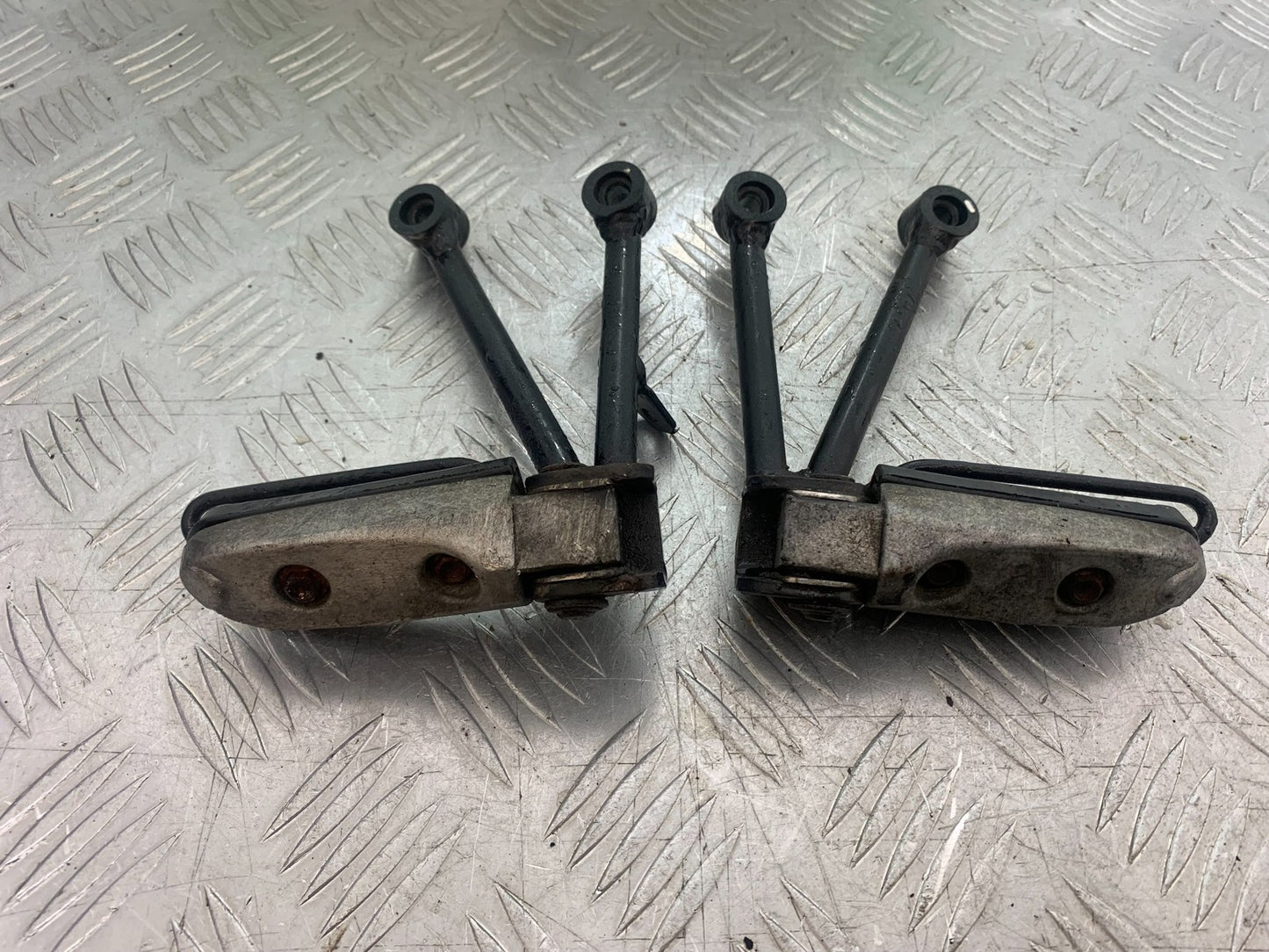 APRILIA 650 PAGASO STRADA REAR HANGERS & PEGS  YEAR 2005-2010 (CMB1260)
