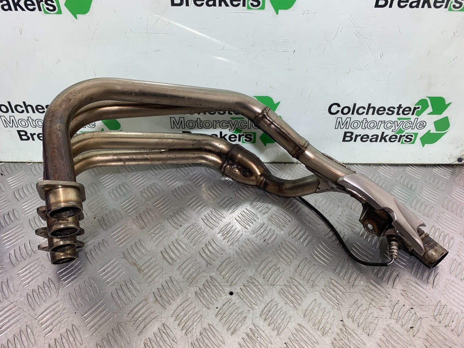 HONDA CBF600 CBF 600 EXHAUST DOWNPIPES  YEAR 2004 -07 (CMB1247)