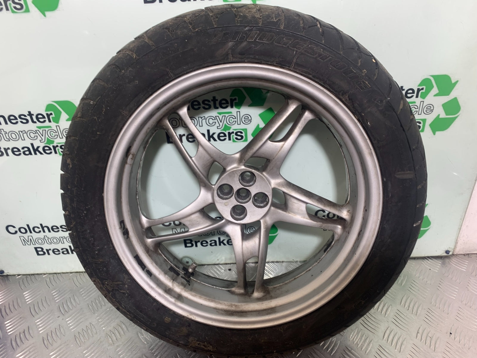 BMW K1200 K 1200 LT REAR WHEEL  YEAR 1999-07 (CMB1138)