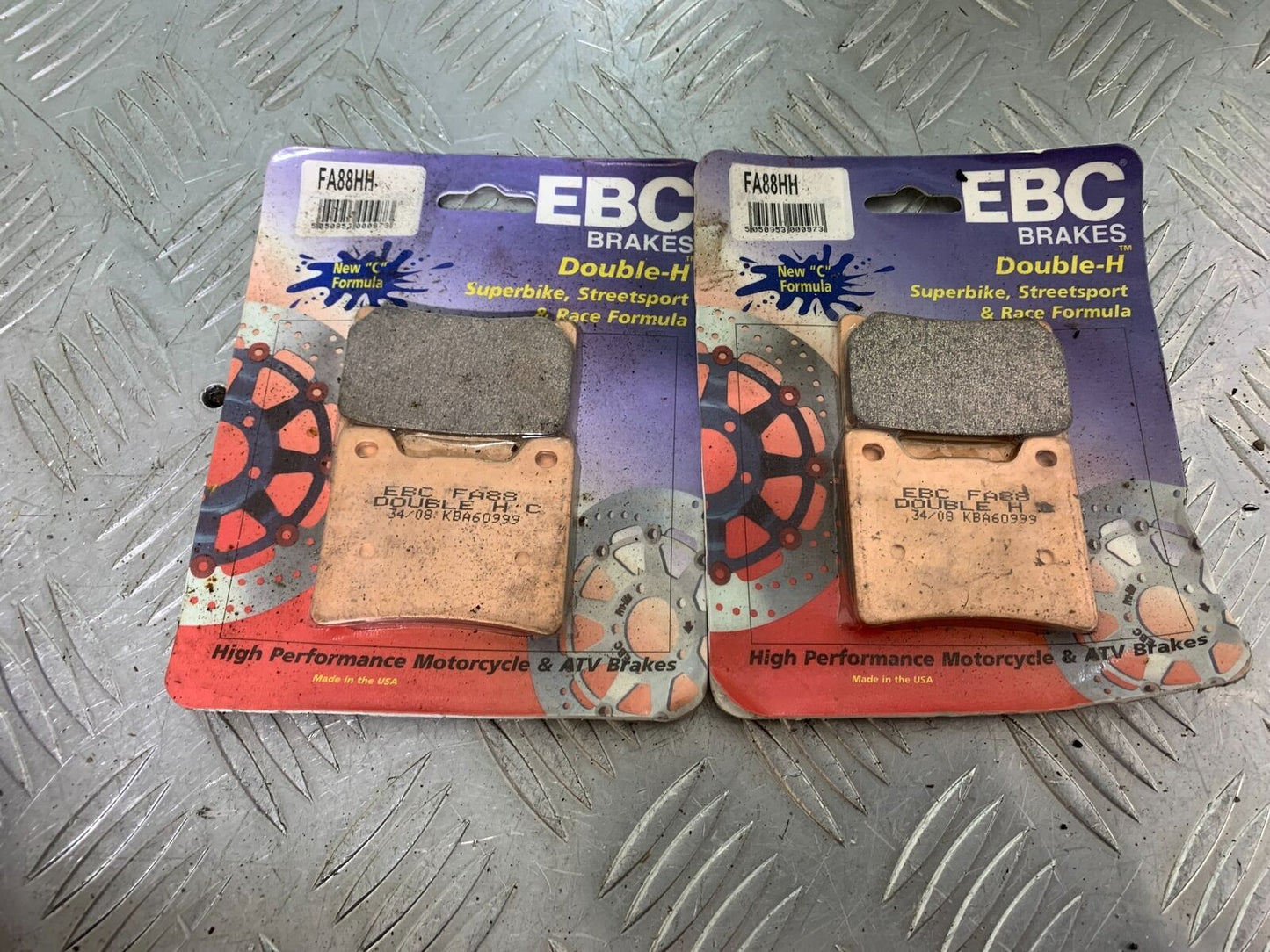 YAMAHA FJ1100 FJ 1100 EBC FA88 HH  BRAKE PADS   (NEW) YEAR 1984-85 (CMB1101)