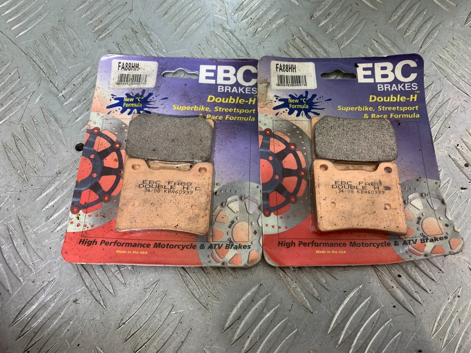 YAMAHA FJ1100 FJ 1100 EBC FA88 HH  BRAKE PADS   (NEW) YEAR 1984-85 (CMB1101)