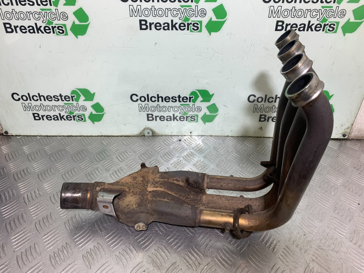 YAMAHA YZF R1 4XV EXHAUST DOWNPIPES YEAR 1998-99 (CMB1291)