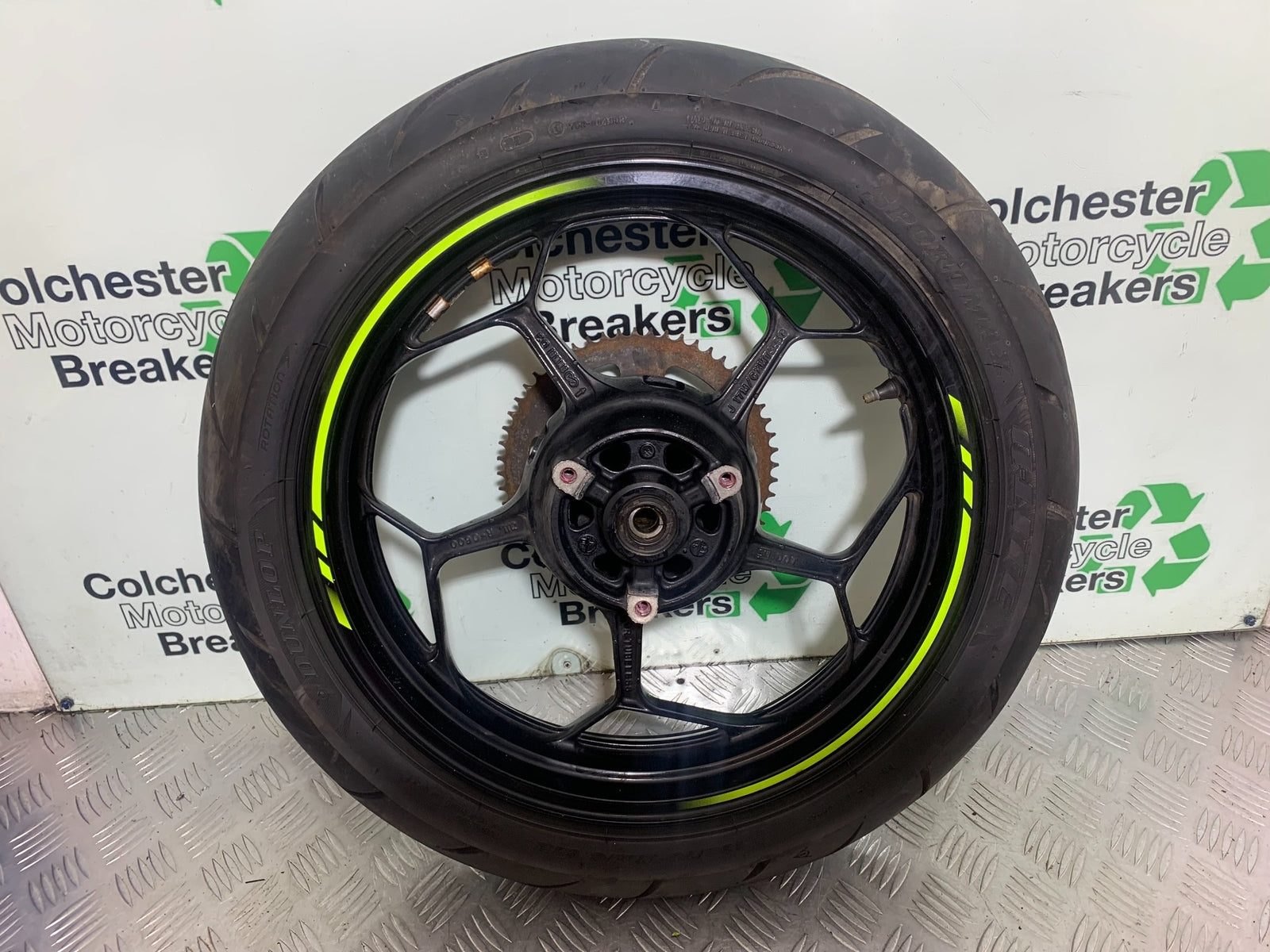 KAWASAKI Z125 Z 125 REAR WHEEL   YEAR  2018-2023 (CMB1167)