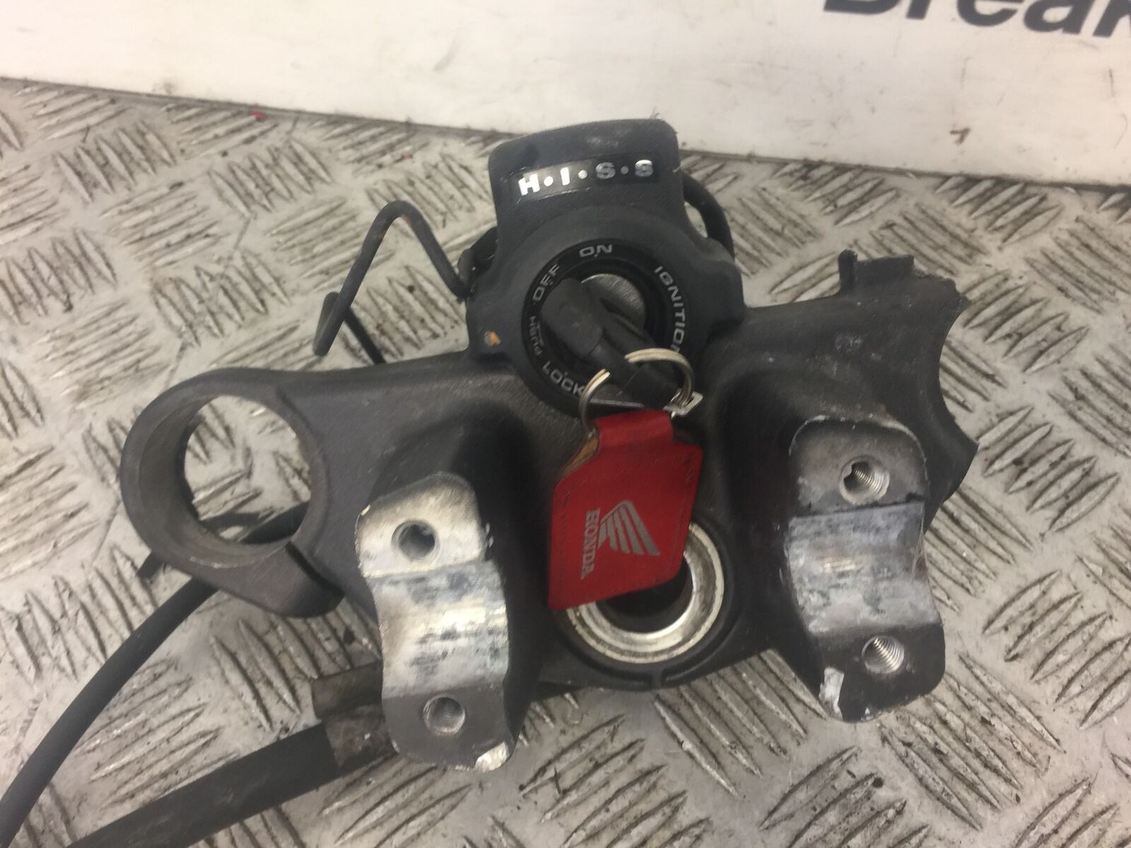 HONDA NT700 NT 700 DEAUVILLE ECU LOCKS KEY   YEAR 2008 (STOCK NO 345)