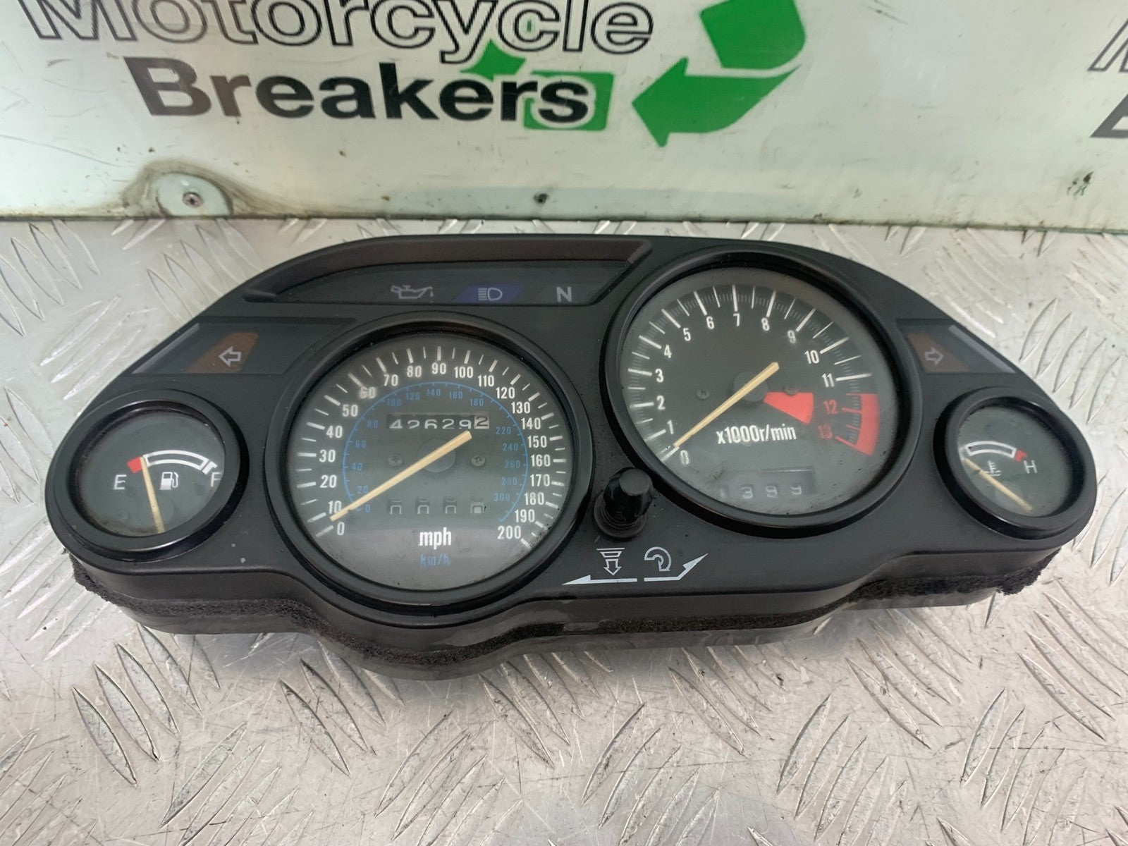 KAWASAKI ZZR1100 D CLOCKS SPEEDO DASH  YEAR 1993-2001 (CMB1289)