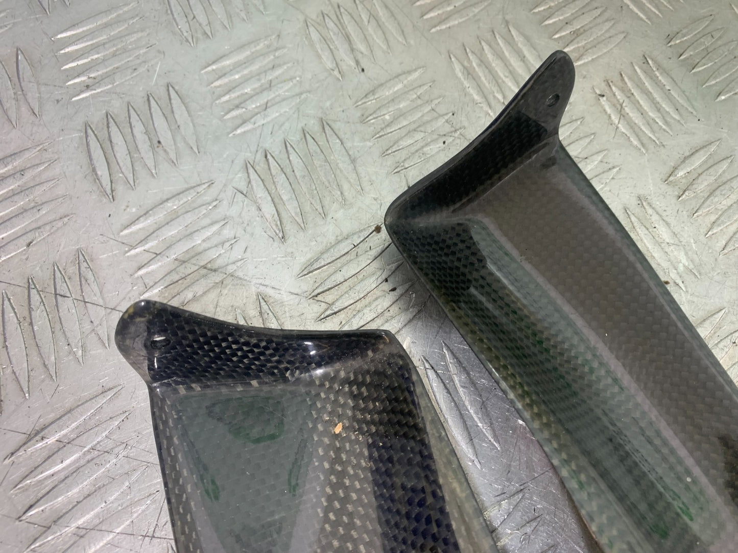 APRILIA RSV1000 R FACTORY MILLE CARBON TOP FAIRING INFILLS 2004-09 (CMB1203)