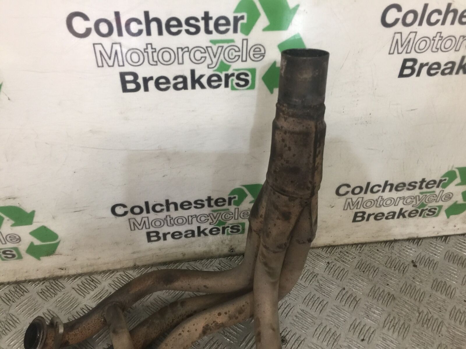 KAWASAKI Z750 Z 750 EXHAUST DOWNPIPES  YEAR 2004-2006  (STOCK 871)