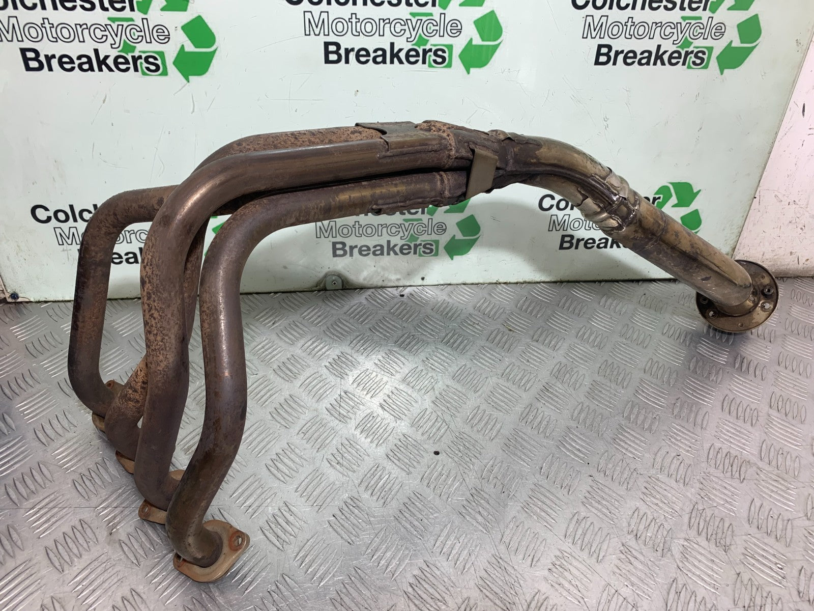 KAWASAKI ZX9R ZX9 R EXHAUST DOWNPIPES  YEAR 1998-1999 (CMB1329)