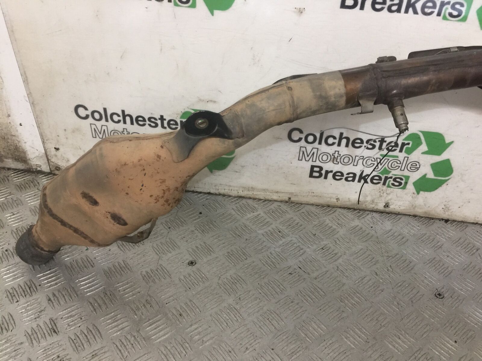 HONDA CRF1000 AFRICA TWIN EXHAUST DOWNPIPES  YEAR 2019 (STOCK 858)