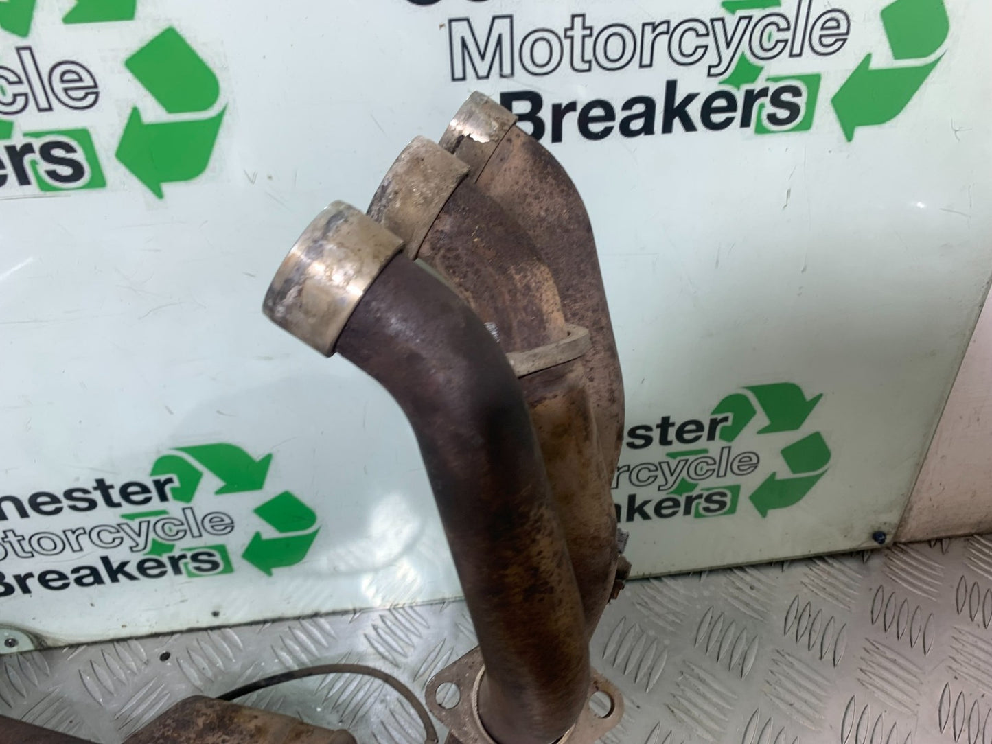 TRIUMPH TIGER 800 XRT EXHAUST DOWNPIPES  2018-2020 (CMB1193)