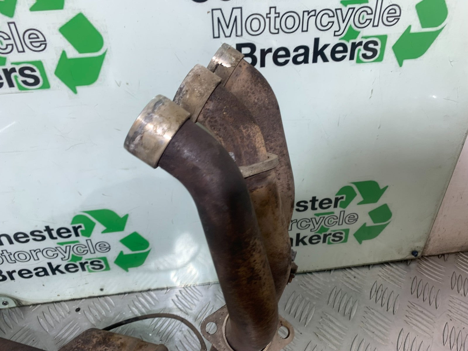 TRIUMPH TIGER 800 XRT EXHAUST DOWNPIPES  2018-2020 (CMB1193)