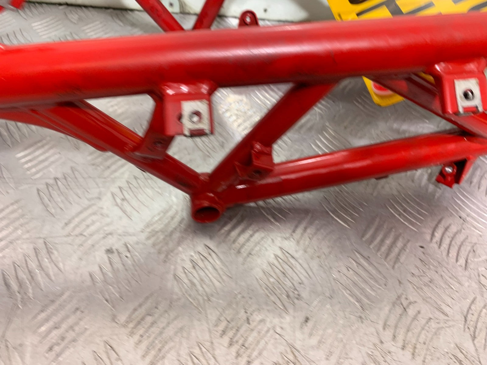 DUCATI 1198 S FRAME REG LOG BOOK  YEAR 2009-2011 (CMB1219)