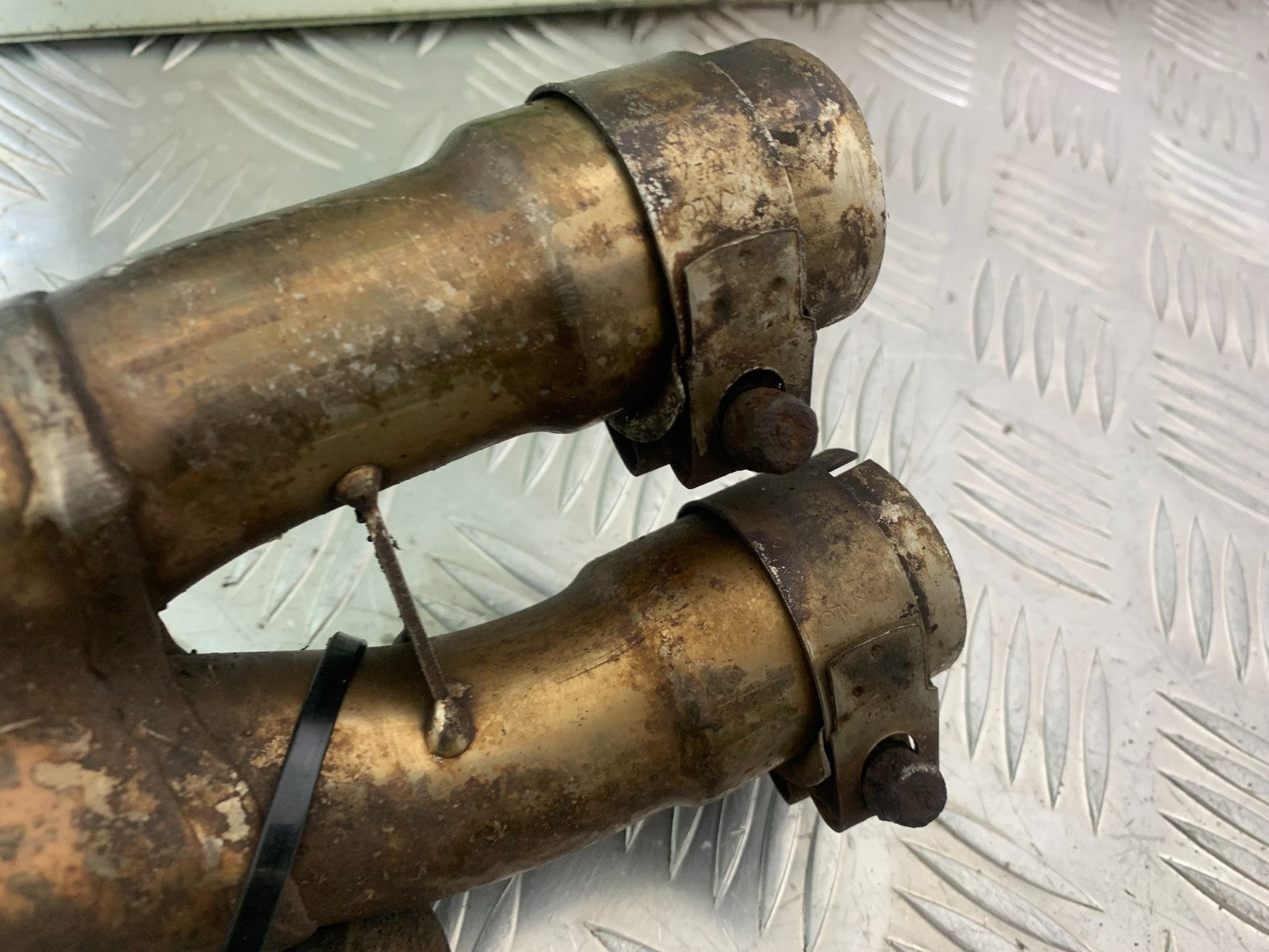 HONDA NT650 V DEAUVILLE MOTAD EXHAUST   YEAR 1999 (CMB1268)