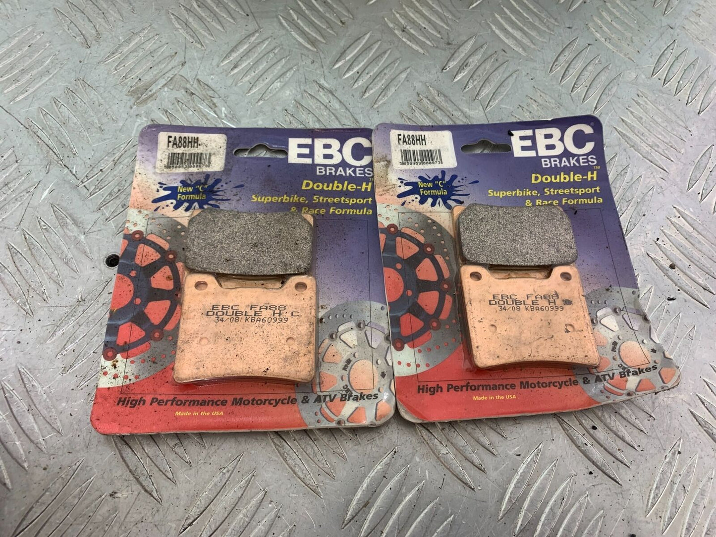 YAMAHA FJ1100 FJ 1100 EBC FA88 HH  BRAKE PADS   (NEW) YEAR 1984-85 (CMB1101)