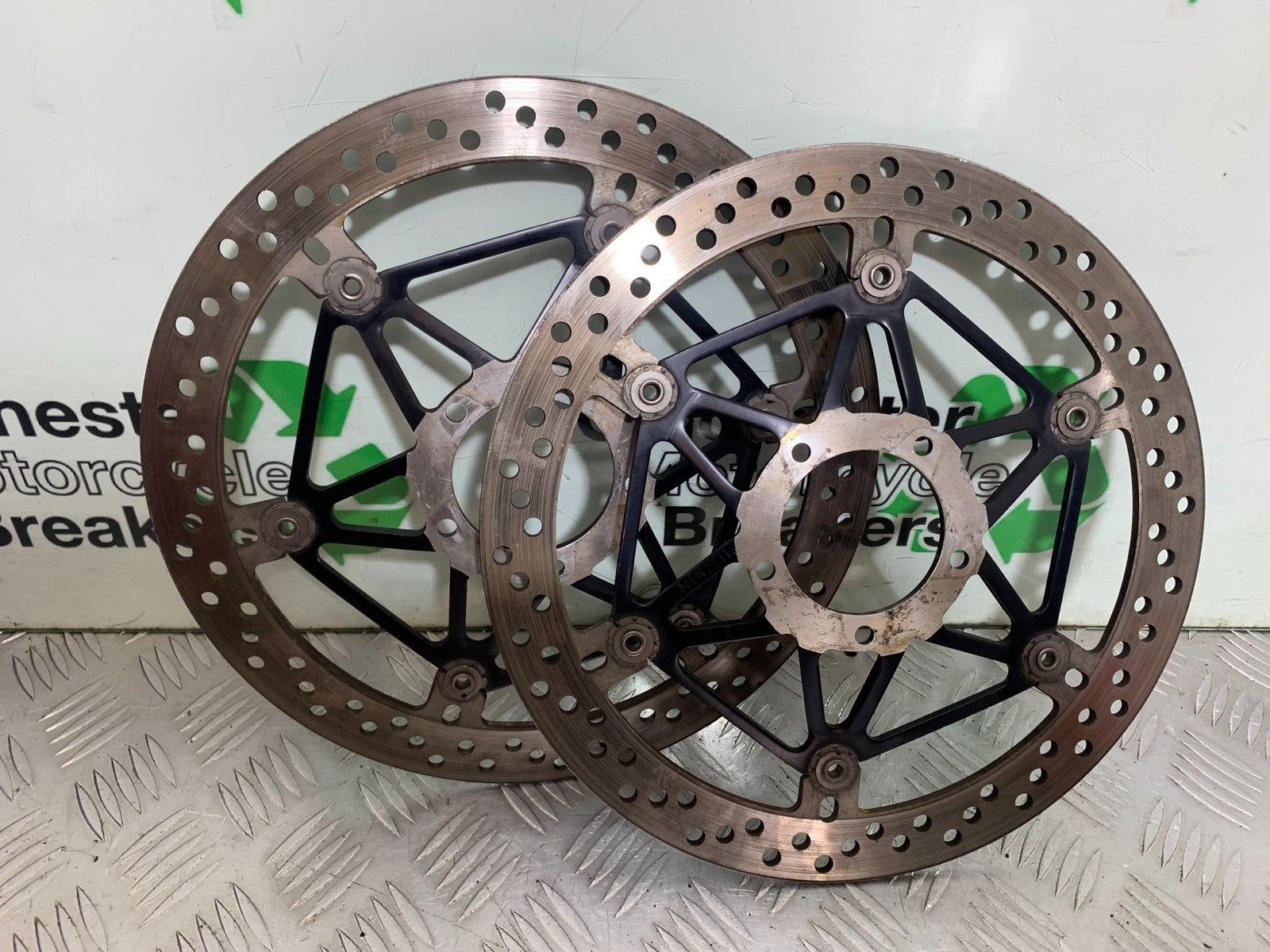 DUCATI 1299 PANIGALE FRONT BRAKE DISCS  YEAR 2016 (CMB 1187)