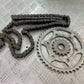YAMAHA FZS1000 FAZER CHAIN AND SPROCKETS (USED)  YEAR 2001-05 (CMB1275)