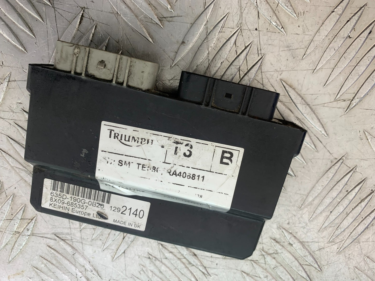 TRIUMPH SPEED TRIPLE R 1050 ECU  2009 (CMB1183)