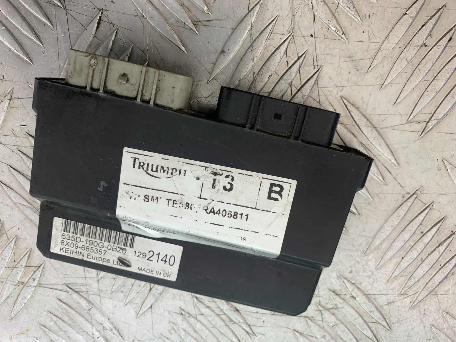 TRIUMPH SPEED TRIPLE R 1050 ECU  2009 (CMB1183)
